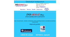 Desktop Screenshot of indarmat.hu